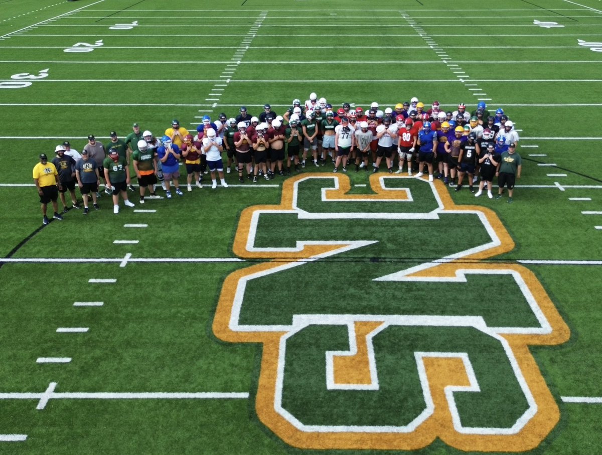 Thank you to all of those that attended our Line Camp at Schneider Stadium! 

Great opportunity to get better and be a difference maker! 

🟢⚔️🟡
#GoGreenKnights