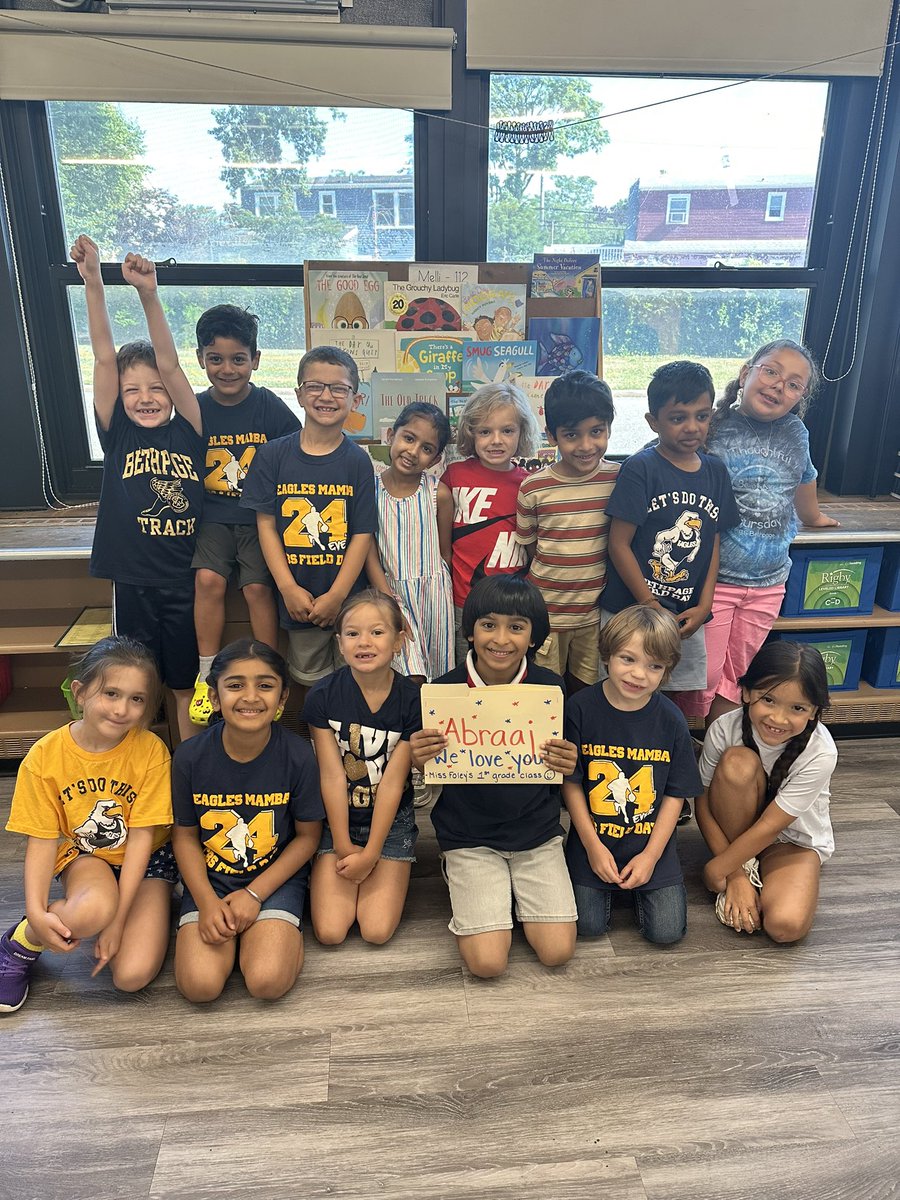 Wishing the best of luck to Ellie and Abraaj as they move to their new homes! We will miss you at CBS 💙💛 <a href="/CBS_Bethpage/">Central Boulevard Elementary School</a>