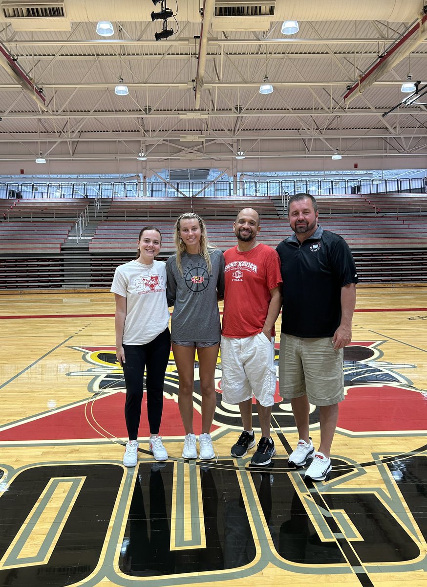 Asia Kobylarczyk (@kobylarczykasia) on Twitter photo After a wonderful visit, I’m pleased to have received an offer to play at St. Xavier University!! Thank you <a href="/sidneylovitsch5/">Sidney Lovitsch</a> for showing me around, and to the rest of the coaching staff at <a href="/SxuWbb/">SXU Women’s Basketball</a> for this opportunity!!
<a href="/AIAelitegirls/">ALL IN Elite Girls 3SSB</a> <a href="/MaineSouthGBB/">Maine South Girls' Basketball</a> After a wonderful visit, I’m pleased to have received an offer to play at St. Xavier University!! Thank you <a href="/sidneylovitsch5/">Sidney Lovitsch</a> for showing me around, and to the rest of the coaching staff at <a href="/SxuWbb/">SXU Women’s Basketball</a> for this opportunity!!
<a href="/AIAelitegirls/">ALL IN Elite Girls 3SSB</a> <a href="/MaineSouthGBB/">Maine South Girls' Basketball</a>