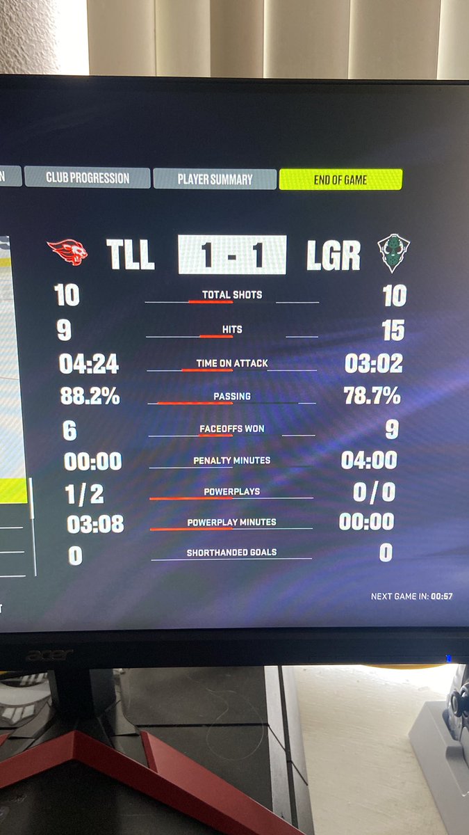 WillKekeMD's tweet photo. AGAIN @EASPORTSNHL, WHY ARE WE GETTING KICKED IN THIS GAME. FIX YOUR GAME https://t.co/PECPsArbqP