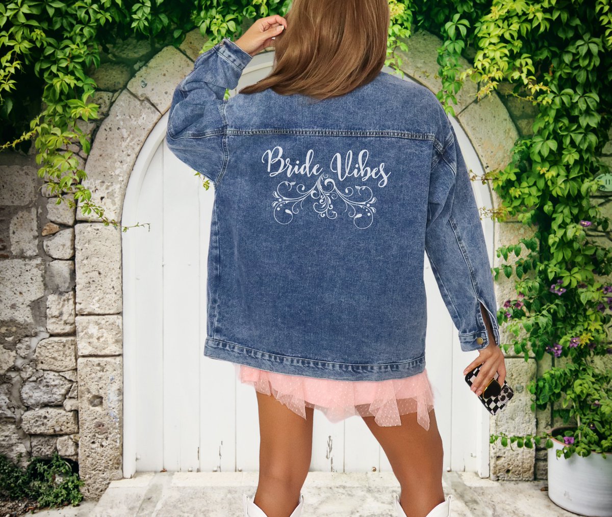 studioby_dee's tweet photo. Bride Vibes Denim Jacket, Bride Gifts Oversized Denim Bride Jacket, Bridal Denim Jacket Fall Clothing Outerwear Bride Jean Jacket, Mrs Gifts https://t.co/dMJu7fmlQw  #bacheloretteparty #bridaldenimjacket #bridalshowergift #bridedenimjacket #bridegifts #bridejacket https://t.co/SxDjehuKWH