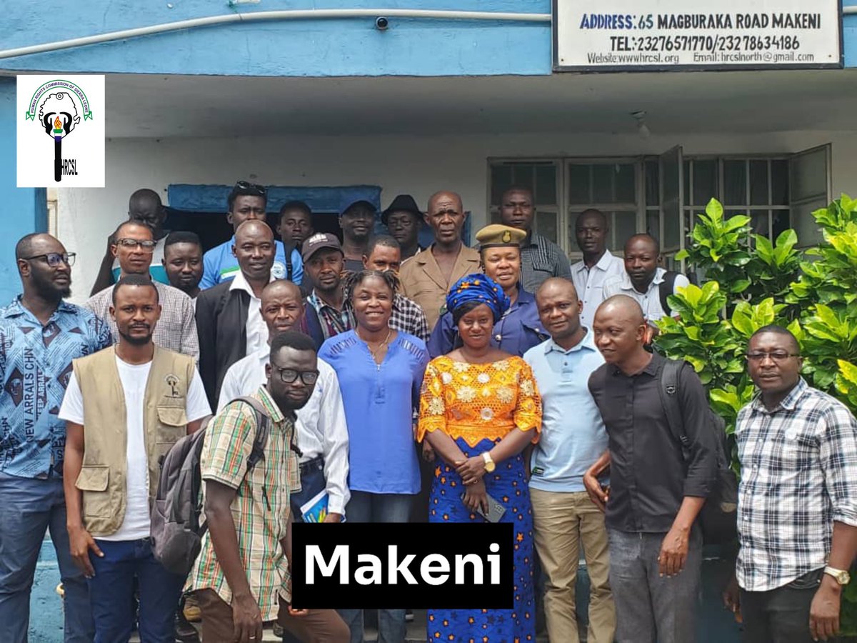 human_sierra's tweet photo. #HRCSL with support from the #GlobalFund hosted Human Rights Coordination Meetings with key stakeholders in the regions. It’s geared towards scaling programme that removes human rights barriers to accessing HIV, TB, and Malaria services in Sierra Leone. https://t.co/SkO5cyl8U3