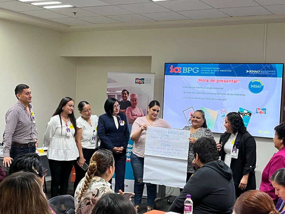 bpsochristusmx's tweet image. 🟢🟠 PROMOVIENDO LA EXCELENCIA DE ENFERMERIA A TRAVÉS DE LA PRÁCTICA BASADA EN EVIDENCIA 🟢🟠

#BPSO #BPSOMÉXICO @RNAO @DorisGrinspun @mruizchavez1 @socoflores