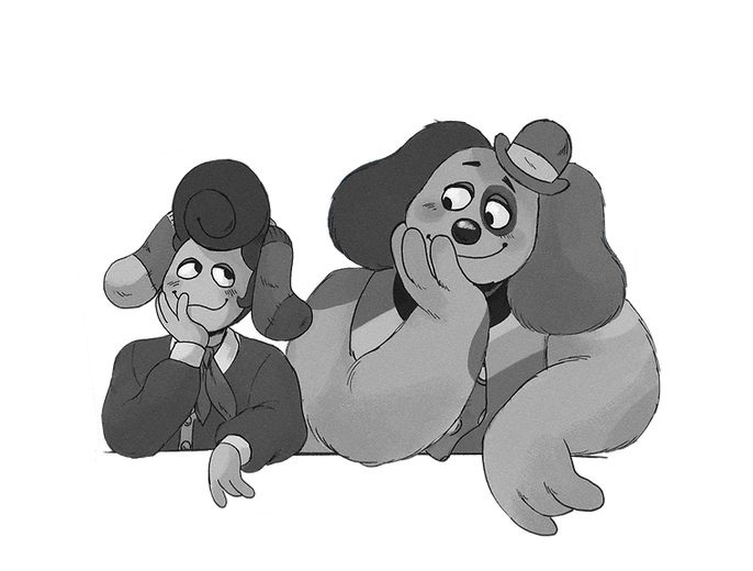 NoOneCold's tweet image. #blender #art #welcomehome #wallydarling #Barnaby #vrchat
Already thinking about what fun projects I'll model next. Might be devious with this one.