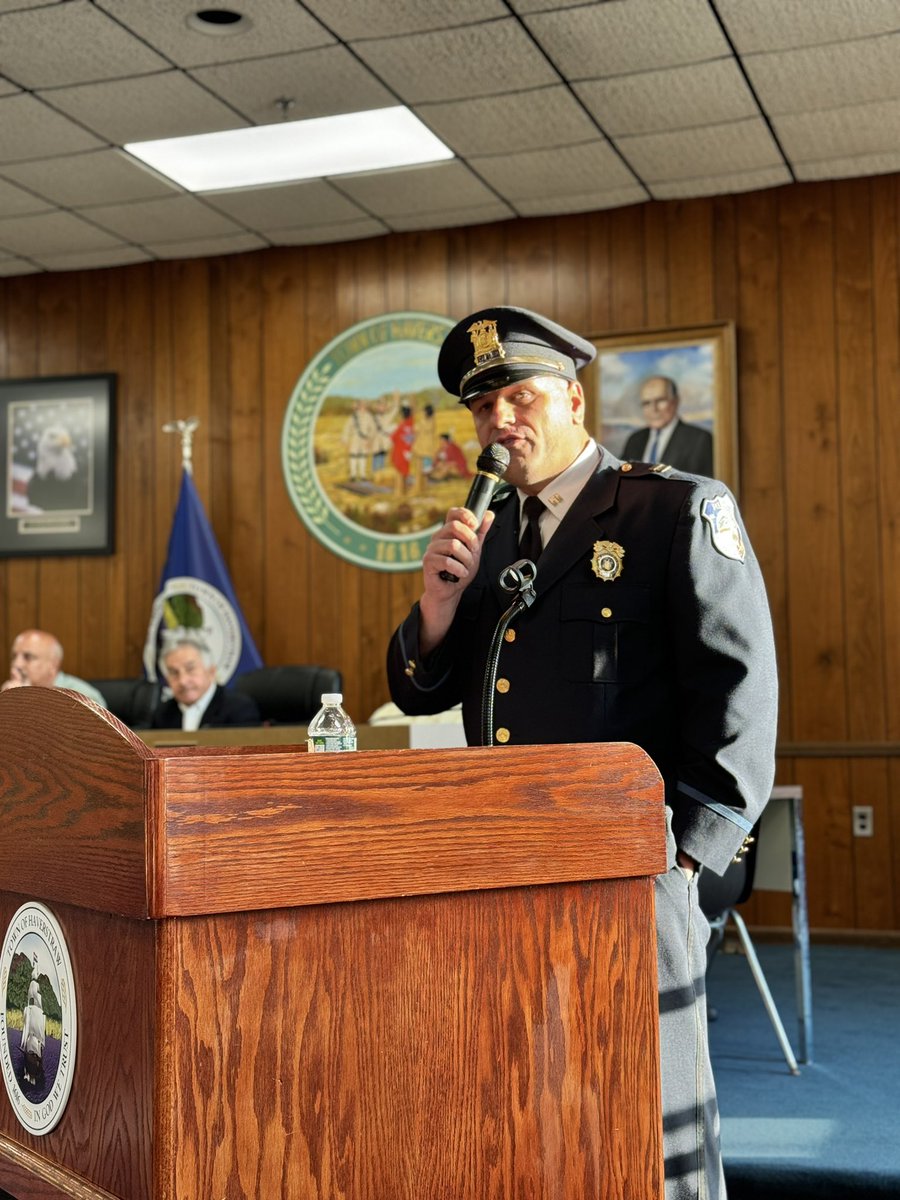 Congratulations to my friend and colleague John Gould, who was just promoted to chief of the <a href="/HaverstrawPD/">Haverstraw Police</a> Good luck, John, and stay safe. I look forward to working with you.