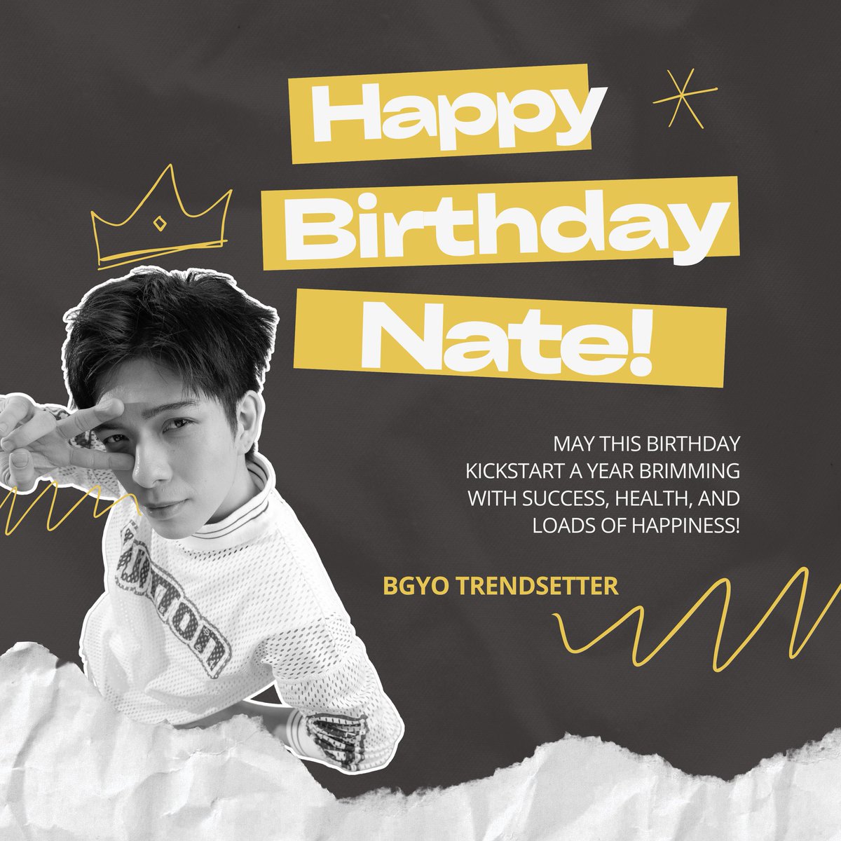 BGYOtrendsofc's tweet photo. X PARTY ALERT 

Happiest Birthday to the most favorite bunso in town, @BGYO_Nate! 
May your wishes do come true! ACEs will always be here to support you. 

BGYO Nate21 InStyle 
#NateuBenteUno 

#BGYO @bgyo_ph https://t.co/1ppdBF0rrh