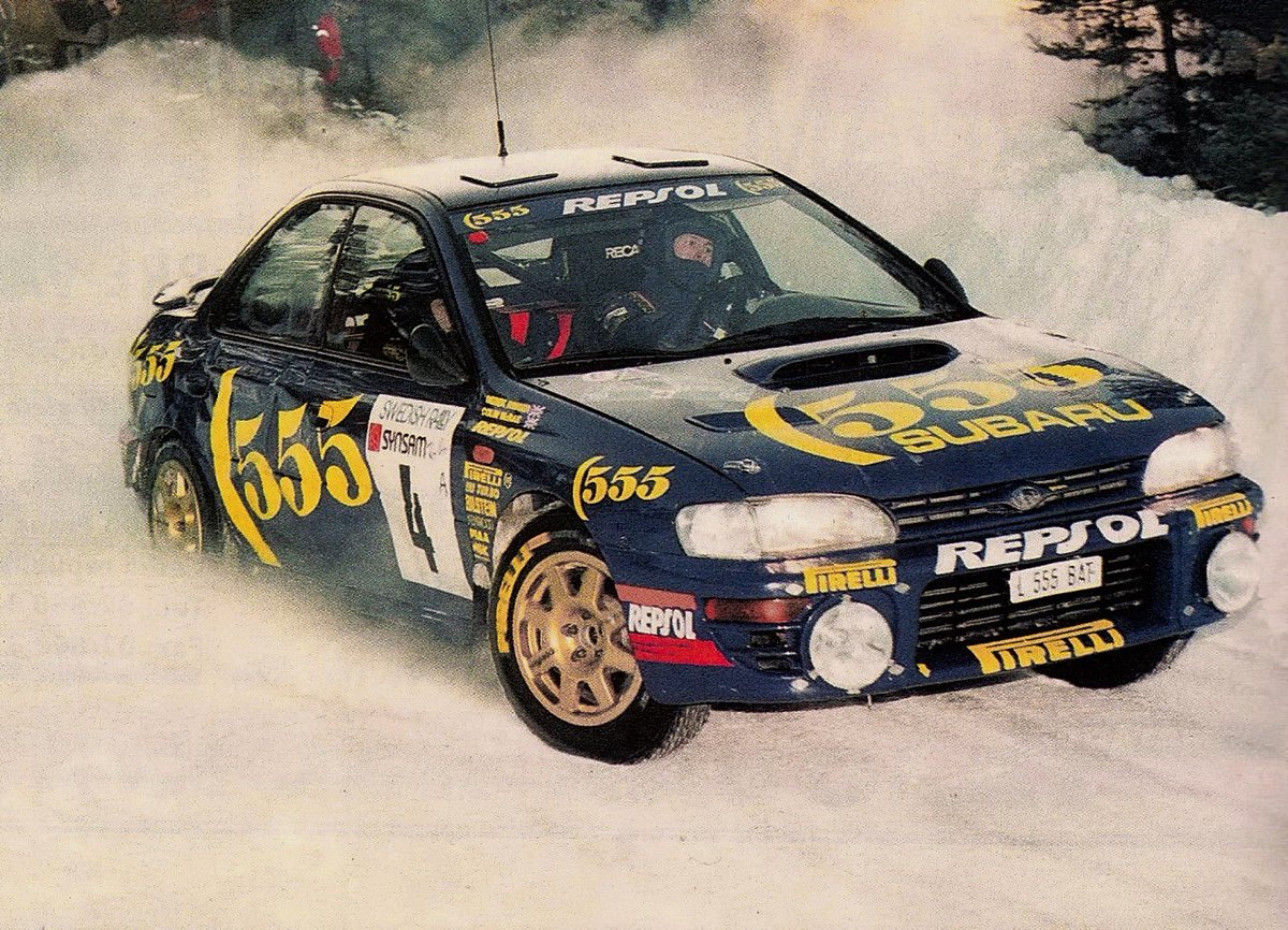 Colin McRae 🇬🇧 Derek Ringer 🇬🇧 Subaru Impreza 555 44. Int