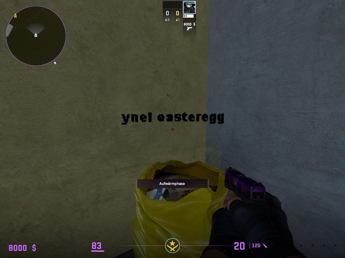 I found a easteregg on Memento in Cs2