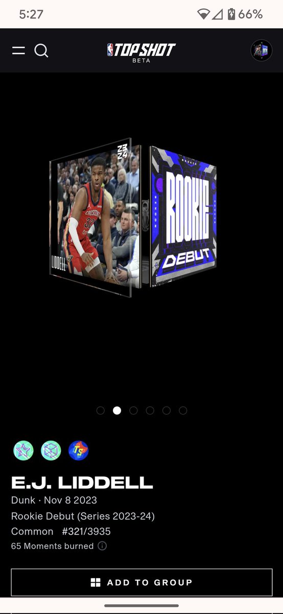 giveaway!
Follow 
Share 
Tag
TS name
<a href="/NBATopShot/">NBA Top Shot</a>