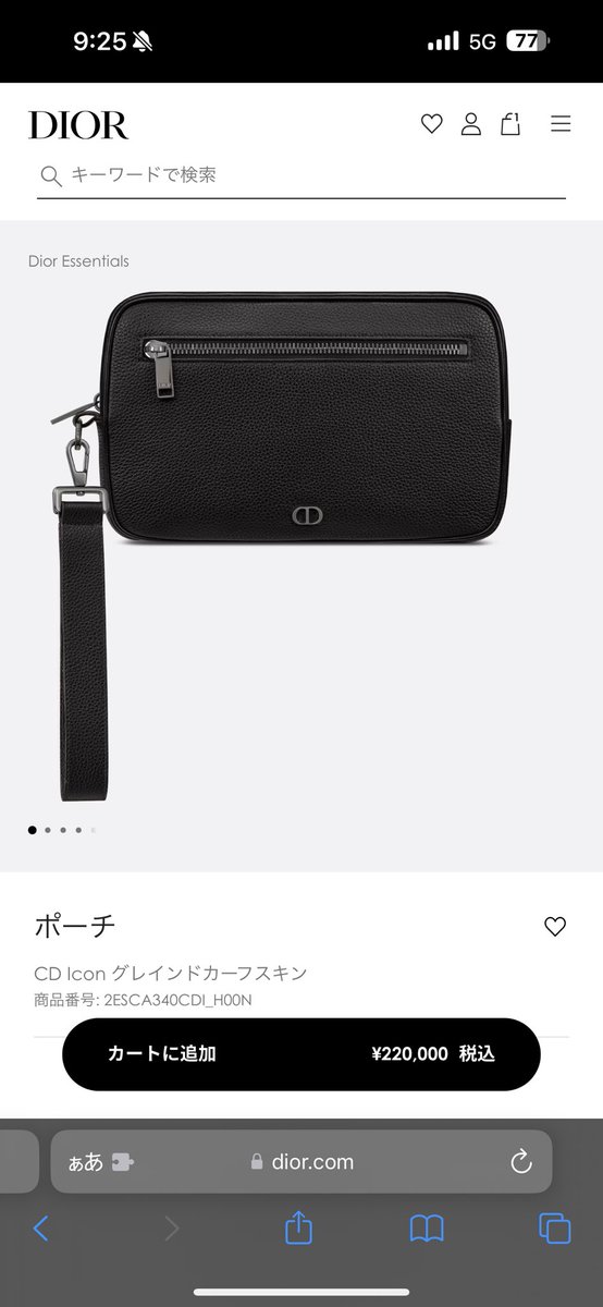 ブランドデカ主張嫌でクラッチよりセカンドバック欲しかったからこっち買ったけど、ダサくない‥よね‥人によるか😇
