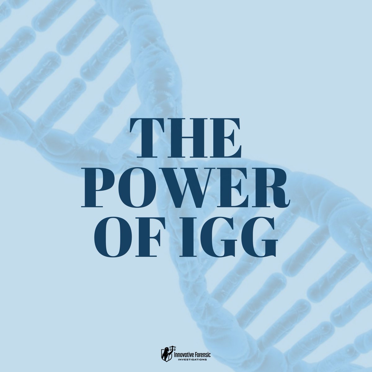 Investigative Genetic Genealogy (IGG) has been instrumental in solving numerous cold cases, identifying perpetrators, &amp; identifying unknown victims. With these efforts, agencies have been able to provide long-awaited answers to families.

Find out more - innovativeforensic.com