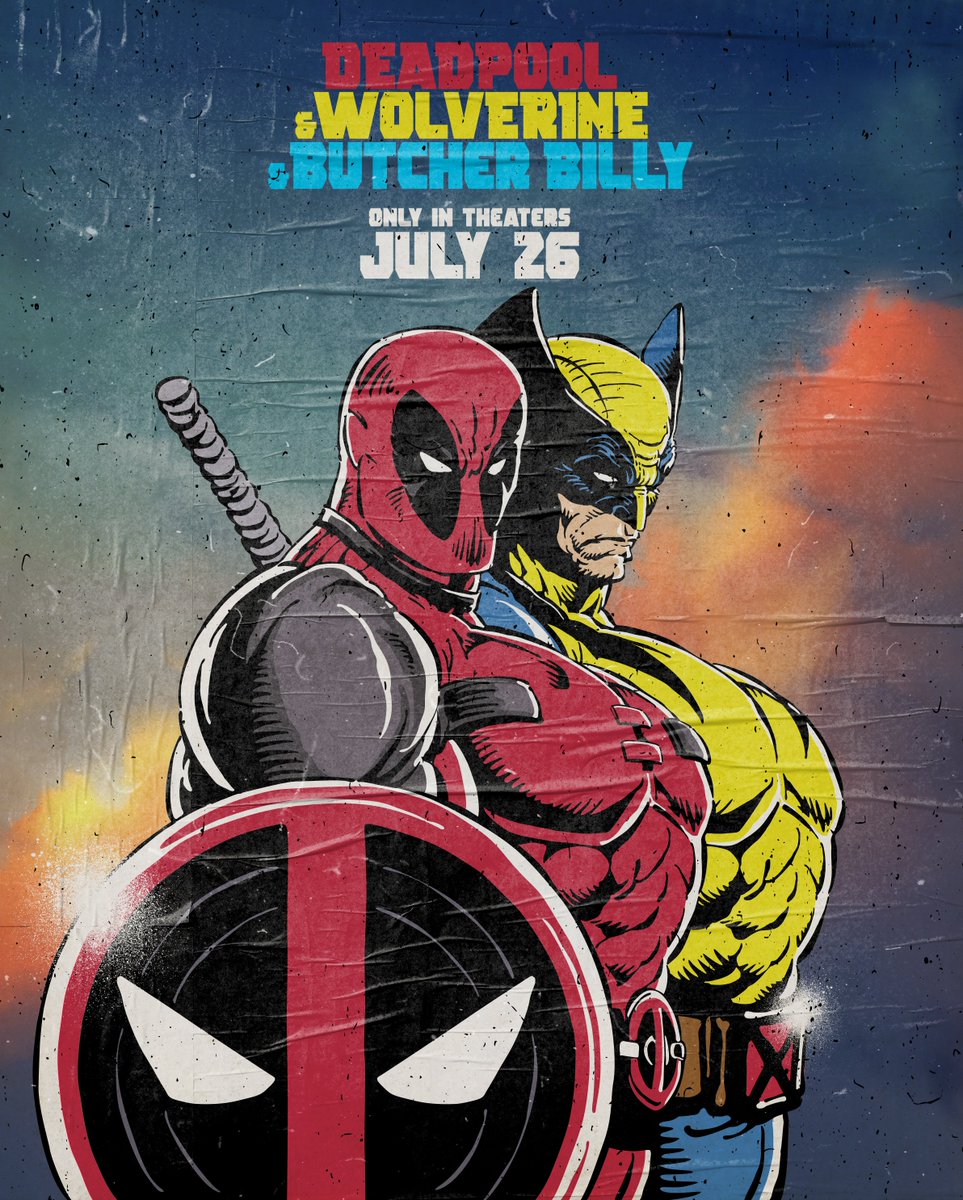 billythebutcher's tweet image. #DeadpoolAndWolverine #RobLiefeld