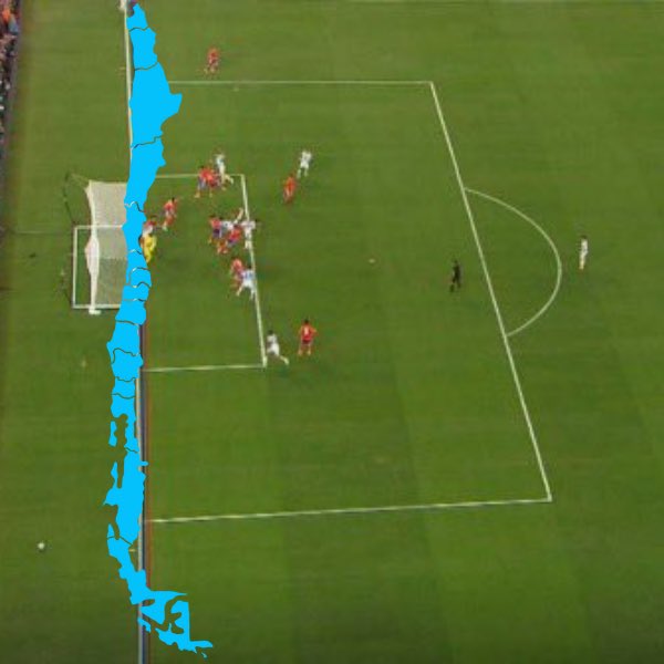 Finita finita la jugada del gol