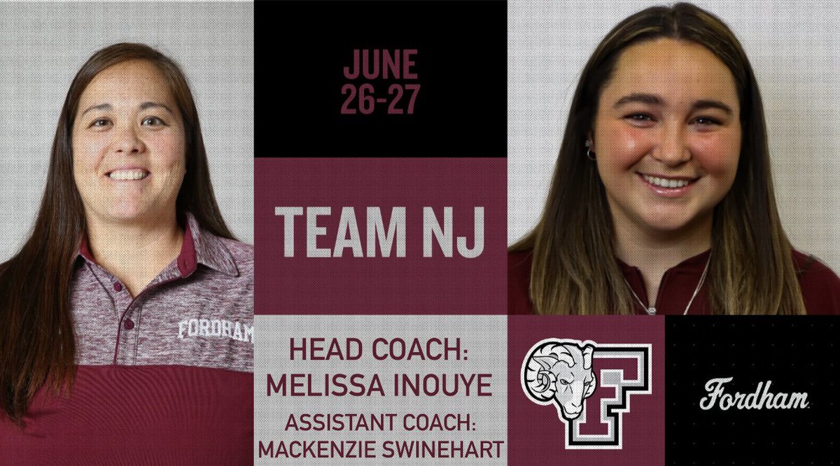 Coach Melissa and Coach Kenzie will be recruiting at Team NJ June 26-27🥎🐏 #FutureRams