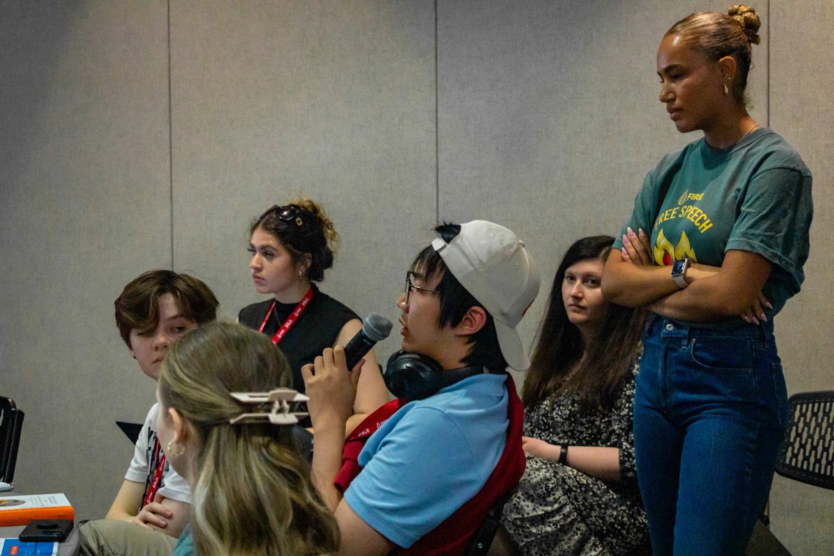 FIRE (@thefireorg) on Twitter photo FIRE and <a href="/jrstateamerica/">Junior State of America (JSA)</a> are thrilled to welcome 200+ young free speech leaders to Philly this week for the Free Speech Leadership Summit!
These students are already having a blast exploring free speech law, history, and advocacy in the birthplace of American democracy. FIRE and <a href="/jrstateamerica/">Junior State of America (JSA)</a> are thrilled to welcome 200+ young free speech leaders to Philly this week for the Free Speech Leadership Summit!
These students are already having a blast exploring free speech law, history, and advocacy in the birthplace of American democracy.