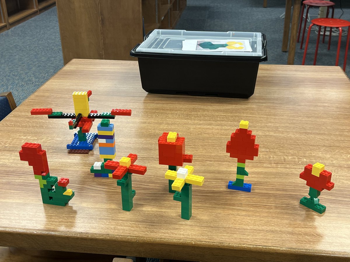 Thomas Haley (@thaleyeslibrary) on Twitter photo Early Childhood and Jumpstart summer school kids have crafted Lego flowers after learning about the parts of a flower. <a href="/Enrichment_IISD/">Erin O’Connor</a> <a href="/IrvingLibraries/">IISD Libraries</a> Early Childhood and Jumpstart summer school kids have crafted Lego flowers after learning about the parts of a flower. <a href="/Enrichment_IISD/">Erin O’Connor</a> <a href="/IrvingLibraries/">IISD Libraries</a>