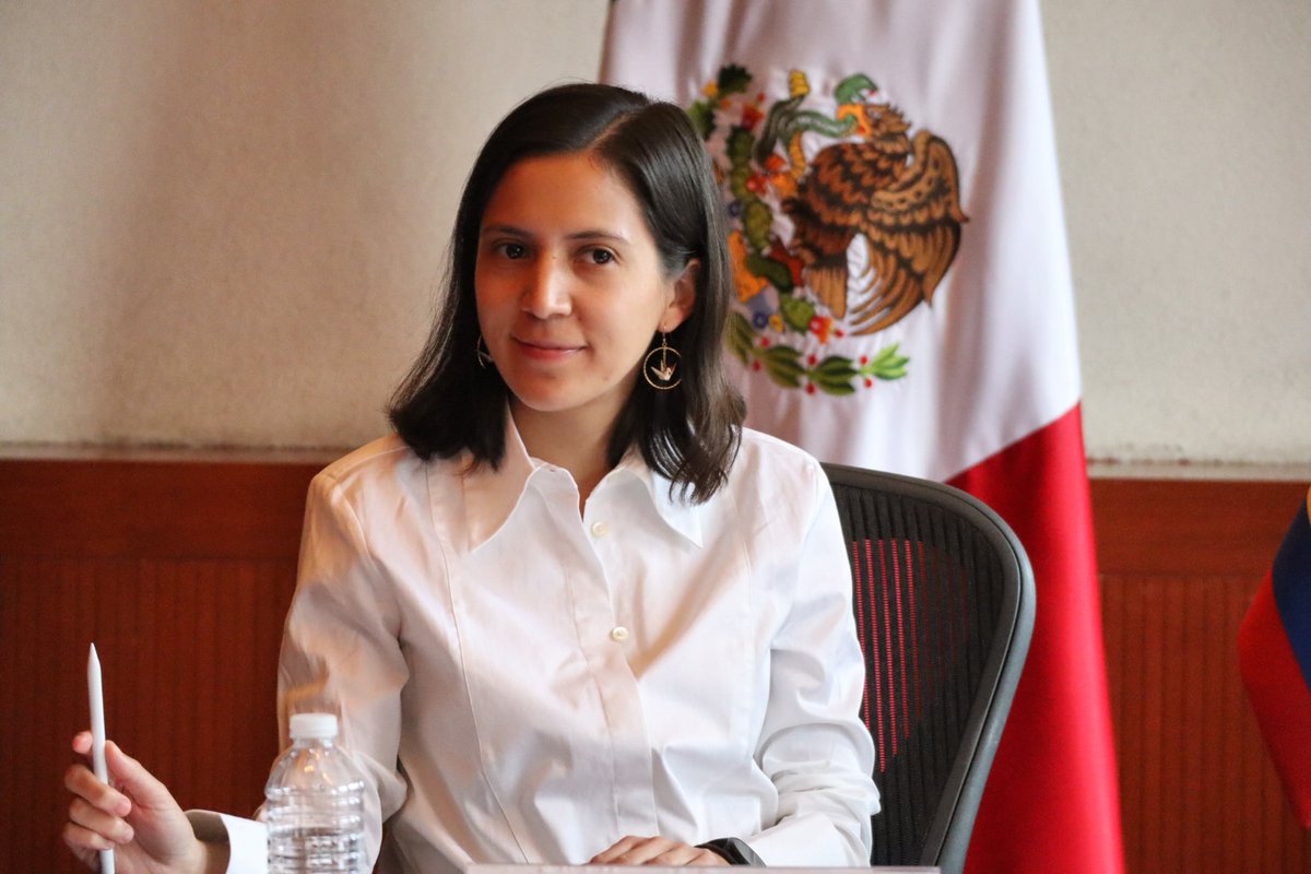 empleogob_mx's tweet photo. 🌎 El día de hoy, la Subsecretaria Quia Chávez acompañó al Secretario @marathb en la Reunión Hemisférica sobre Vías Regulares para la Migración Laboral, en la que se expusieron las acciones de la Estrategia de Movilidad Laboral implementada a través de la #CIAIMM por la @STPS_mx https://t.co/BUljaybExL