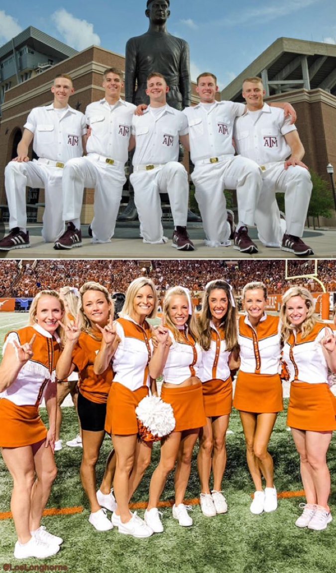 I think we know why Coach Schloss chose #Texas 🤘🏽