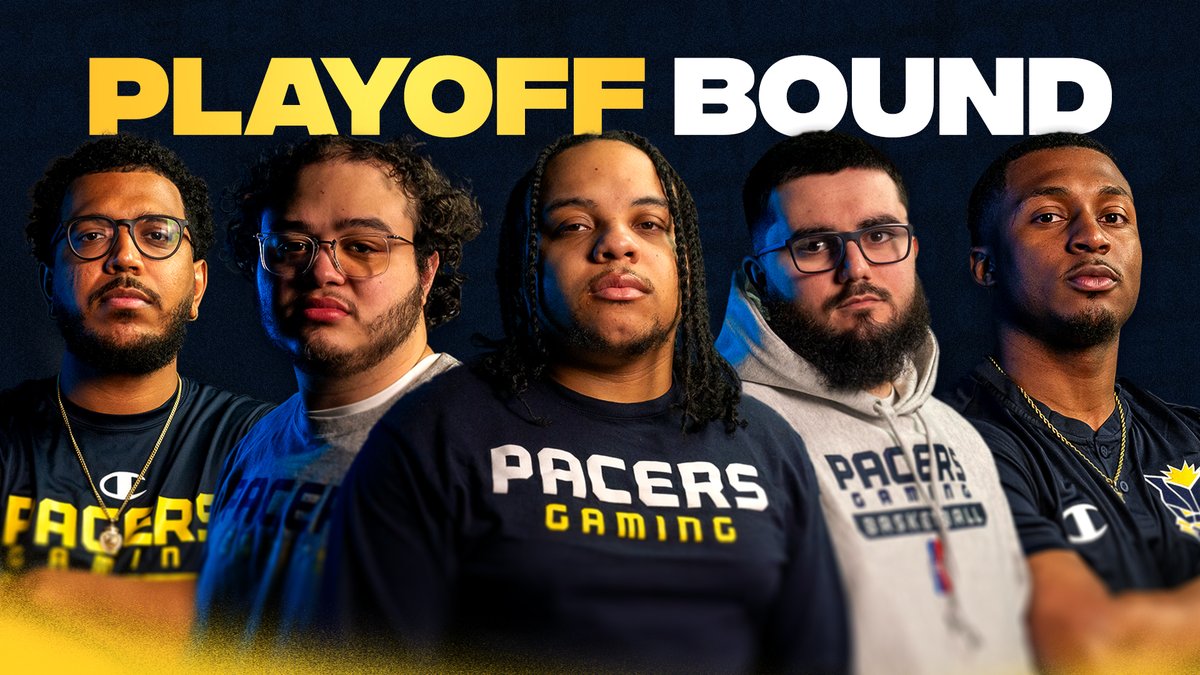 Pacers Gaming (@pacersgaming) on Twitter photo Locked in for the <a href="/NBA2KLeague/">NBA 2K League</a> 5v5 Playoffs.
We tip off against Bucks Gaming on Wednesday night at 6:15 PM/ET in a best-of-three series.
#SetThePace Locked in for the <a href="/NBA2KLeague/">NBA 2K League</a> 5v5 Playoffs.
We tip off against Bucks Gaming on Wednesday night at 6:15 PM/ET in a best-of-three series.
#SetThePace