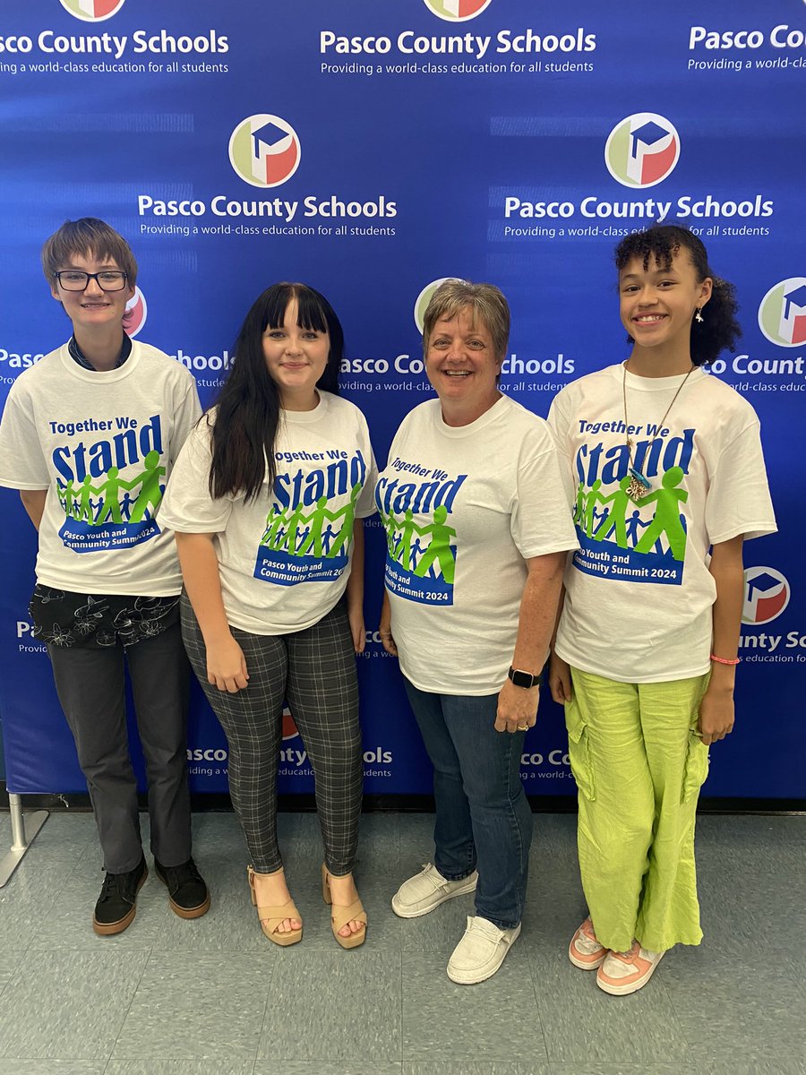 Some of our Buccaneer Brigade members at Together We Stand. A great day making plans for the 24-25 schooo year! #ALLIN