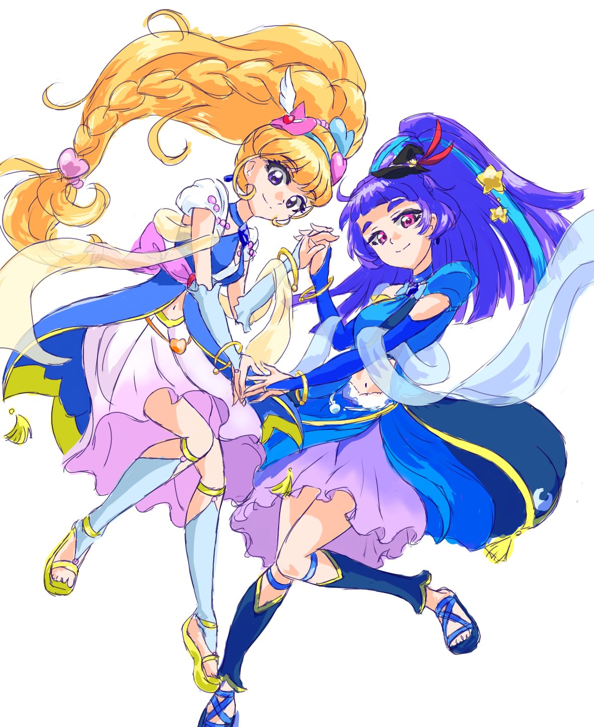 魔法使いプリキュア　特大タペストリー　ミラクル＆マジカル　サファイアスタイル 魔法使いプリキュア特大タペストリーミラクル＆マジカル