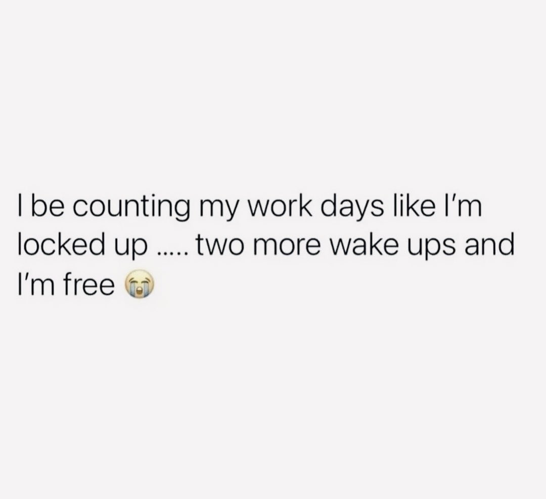 KapadiaShipra's tweet photo. Accurate π―
#WednesdayMorning #MoodOfTheDay #JustTwoMoreDays #humpdayvibes #humpday #thestruggleisreal #funny #workmemes #worksucks #relatable #like #wednesdays #wednesdayvibes #love #follow https://t.co/vBpTb1SMiX