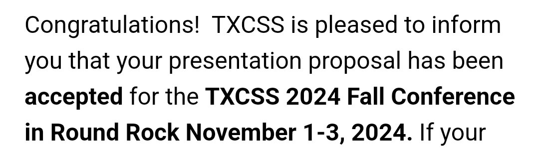 MinervaDCotton's tweet image. Check me out! #txcss