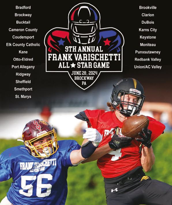 FrankVarischettiFoundation (@frankvarischet1) on Twitter photo Come out and support your hometown boys! <a href="/BucktailHigh/">Bucktail Middle/ High School Athletics</a> <a href="/PAGatorFootball/">PortAlleganyFootball</a> <a href="/dutchmen_fb/">St. Marys Area Flying Dutchmen Football</a> <a href="/RidgwayFootball/">Ridgway Elker Football</a> <a href="/HubberFootball/">Smethport Football</a> <a href="/OESDTweets/">Otto-Eldred SD</a> <a href="/RVBulldogs/">Redbank Valley Bulldogs Football</a> <a href="/CentralClarion/">Central Clarion Wildcats</a> <a href="/BrookvilleRaid2/">Brookville Raider Football</a> <a href="/DASDBeavers/">DuBois Area Athletics</a> <a href="/PunxsyAthletics/">Punxsutawney Area School District Athletics</a> <a href="/KeystoneFball/">Keystone Football</a> <a href="/KC_GremlinFball/">Karns City Football</a> @UHSACV_Football1 Come out and support your hometown boys! <a href="/BucktailHigh/">Bucktail Middle/ High School Athletics</a> <a href="/PAGatorFootball/">PortAlleganyFootball</a> <a href="/dutchmen_fb/">St. Marys Area Flying Dutchmen Football</a> <a href="/RidgwayFootball/">Ridgway Elker Football</a> <a href="/HubberFootball/">Smethport Football</a> <a href="/OESDTweets/">Otto-Eldred SD</a> <a href="/RVBulldogs/">Redbank Valley Bulldogs Football</a> <a href="/CentralClarion/">Central Clarion Wildcats</a> <a href="/BrookvilleRaid2/">Brookville Raider Football</a> <a href="/DASDBeavers/">DuBois Area Athletics</a> <a href="/PunxsyAthletics/">Punxsutawney Area School District Athletics</a> <a href="/KeystoneFball/">Keystone Football</a> <a href="/KC_GremlinFball/">Karns City Football</a> @UHSACV_Football1