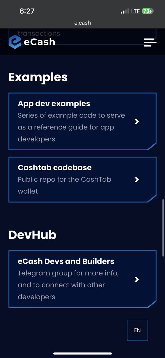 caincurrency's tweet image. The eCash community is looking for 10x engineers to create new applications that will change the world as we know it. Discover how easy it is to build on the eCash network by going to e.cash/build.