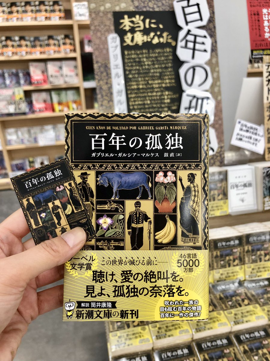 新品◎箱付未開封☆百年の孤独☆4本セット氷室 2階BOOKSALONほか】 ほんとうに、文庫になりました。 🆕新潮文庫