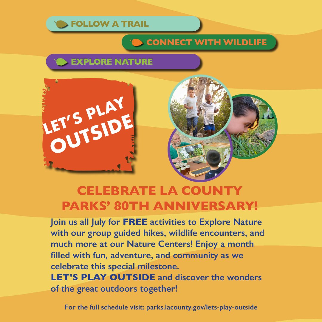 Los Angeles County Parks & Recreation tweet media