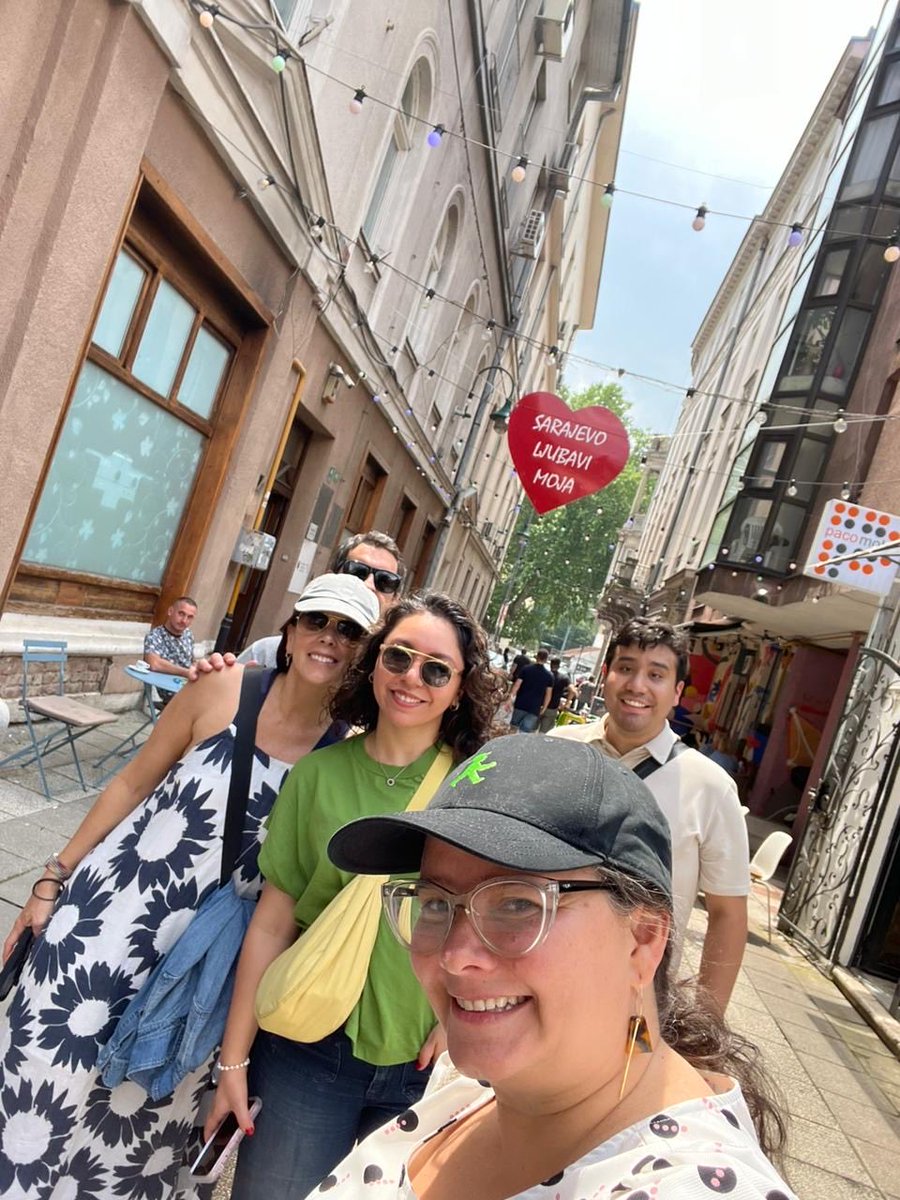 ⁦Representando a <a href="/factchequeado/">Factchequeado</a>⁩ en #GlobalFact 11 en Sarajevo, junto a colegas de varias organizaciones de #LatamChequea ⁦<a href="/Chequeado/">Chequeado</a>⁩ ⁦<a href="/Pajaropolitico/">Animal Político</a>⁩ ⁦<a href="/Colcheck/">Colombiacheck</a>⁩ ⁦<a href="/factchecknet/">International Fact-Checking Network</a>⁩
