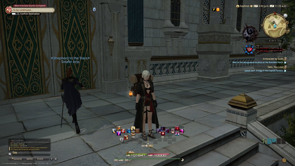 Maintenance in 8 hours and just over a year since I started the greatest saga told in interactive art. Glad I was able to finish it up before #Dawntrail #ffxiv