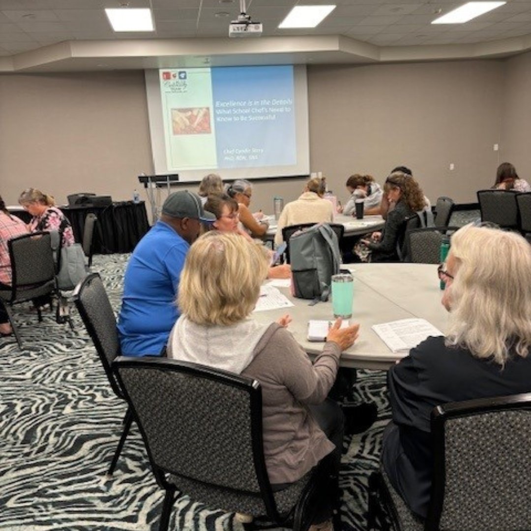 Thank you, Nebraska SNA! Great to be back with you this year! #kaleyeah #k12 #schoollunches