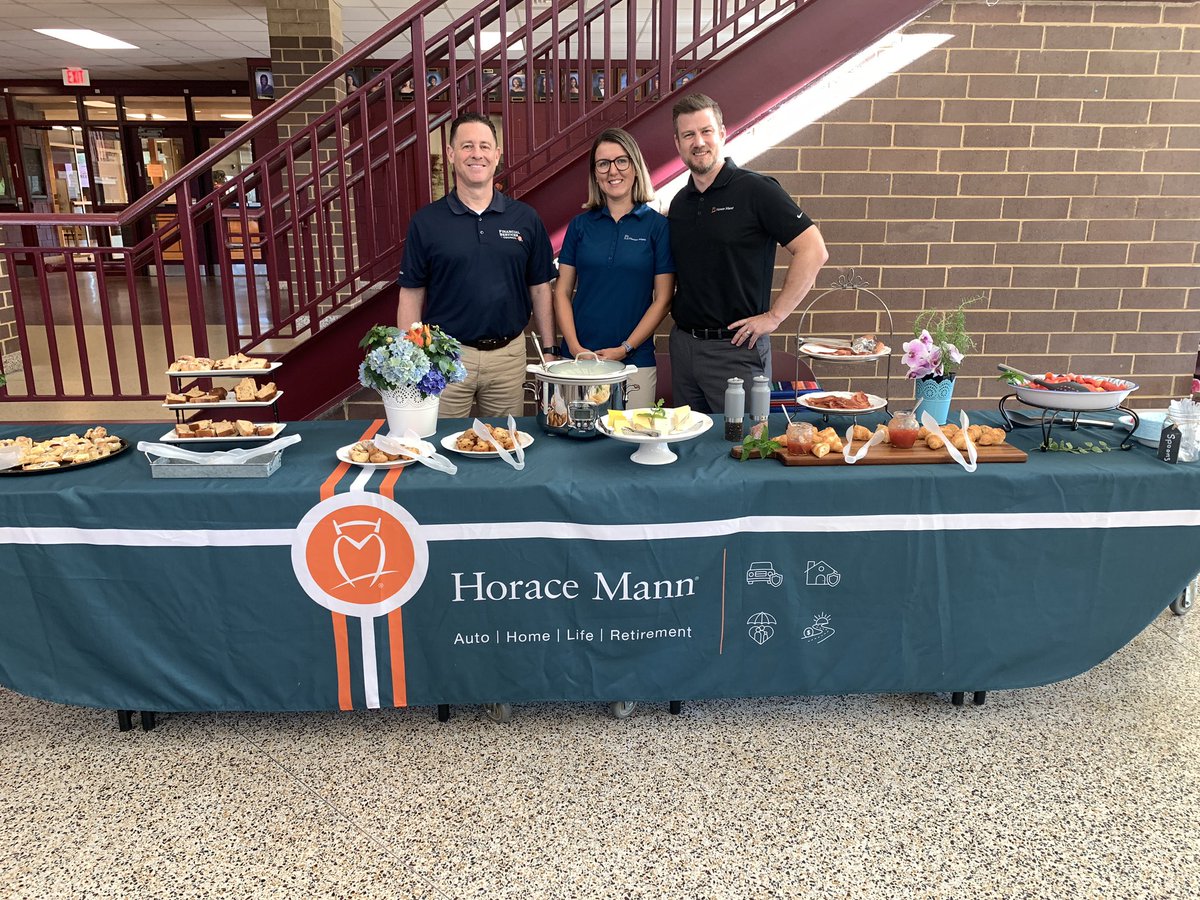 tinker_tree's tweet image. Thank you @HoraceMann for providing our HS Summer Series staff with breakfast this morning!