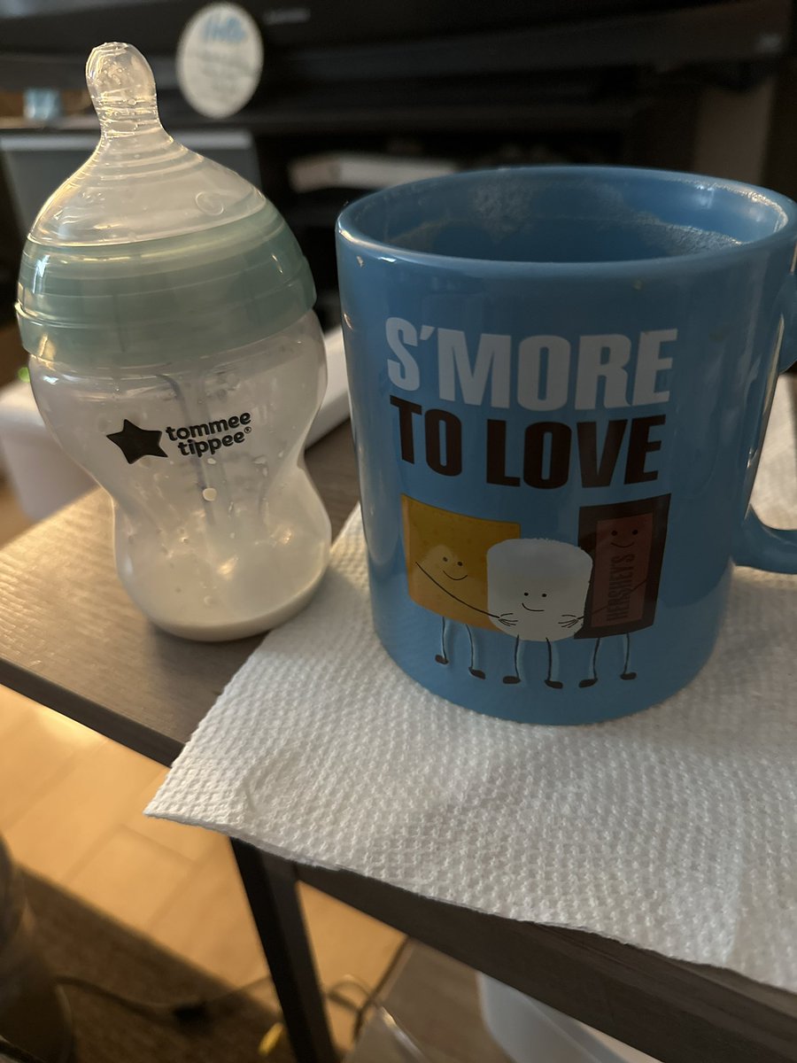 Parenthood in a nutshell. #parenthood #firsttimeparent #coffee #blessed