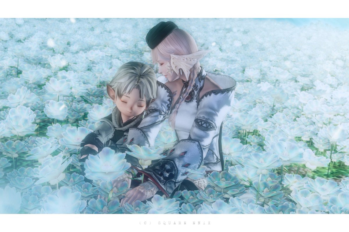 monimoni_FF's tweet photo. 新パッチ前に思い出深い場所に行こう！と提案してくれたゆんちゃんと。零式でも、絶バハでも沢山付き合ってくれて感謝🙏 https://t.co/Ksww7Goiz0