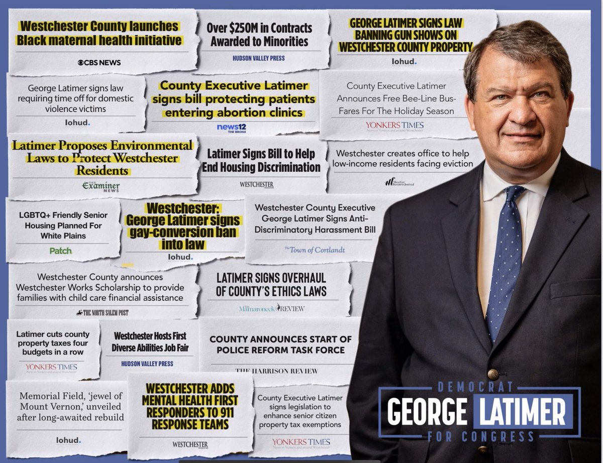 letat_lechat's tweet image. #LATIMER WINS. 

@LatimerforNY is an experienced, accomplished, well-known &amp;amp; well-respected public servant. 

The district likes &amp;amp; respects him. 

He will be a fine Congressman who will make #NY16 proud and advance Biden’s programs for us all. 

Congratulations, George Latimer!