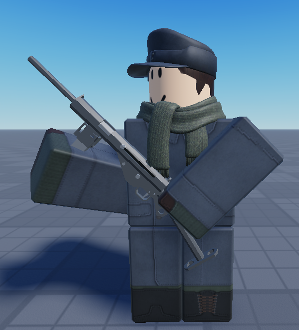 Done making the low-poly MP3008, now gonna make more variants. Most of them only differ in stocks, but there are other details, which i will try to replicate.
#ROBLOX #3dsoftware #RobloxDev