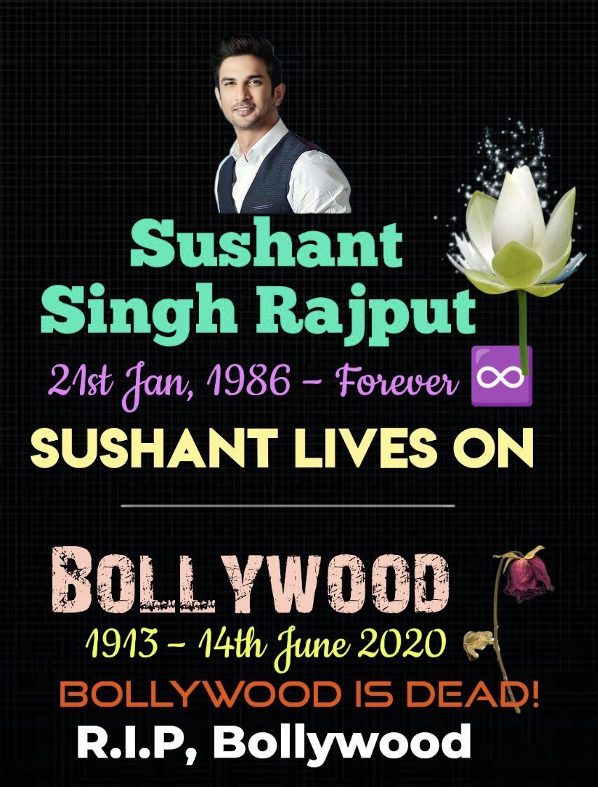 Piyali (@piyalibh) on Twitter photo 4years Of Injustice To Sushant 💔
I can proudly say that I haven’t watched any single movie since 14th June 2020 to till date except Sushant’s movies.
And I won’t watch any Bollywood movie anymore except his <a href="/itsSSR/">Sushant Singh Rajput</a> movies..
I am proud of my decision ✊🏼
No Sushant No Bollywood 4years Of Injustice To Sushant 💔
I can proudly say that I haven’t watched any single movie since 14th June 2020 to till date except Sushant’s movies.
And I won’t watch any Bollywood movie anymore except his <a href="/itsSSR/">Sushant Singh Rajput</a> movies..
I am proud of my decision ✊🏼
No Sushant No Bollywood