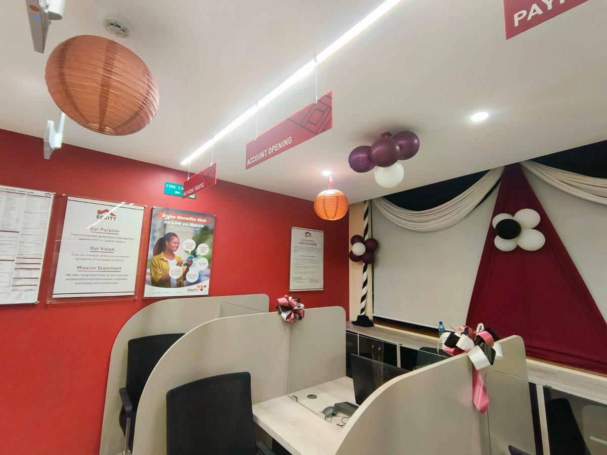 allanotizz's tweet photo. Equity Bank Gikomba branch is now open, offering a wide range of accounts tailored for Vijana, Women, businesses.#Brekko @CrKinyan  #GikoshNaEquity
@GhettoRadio895
#dj #djrickskenya #EquityBank 
#BudgetEstimates2024
#RespectMyHustle
#BodaSafety
#RejectFinanceBill2024 https://t.co/YstKWYgmwB