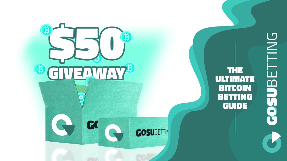 GOSUBETTING's tweet photo. $50 GOSU Giveaway - 2 winners @ $25 each 🎁

👍 Like & retweet
😍 Follow @BTCGOSU & @GOSUBETTING & @gosuefialtis 
👉 Tag 3 friends
✈️ Join GOSU Telegram: https://t.co/pogJvXiQoC

Winners are drawn in 7 days! Good luck GOSUS 💙

#bitcoin #btc #crypto #giveaway #gosubetting #btcgosu #gosu #gamblingtwitter #gambling #betting