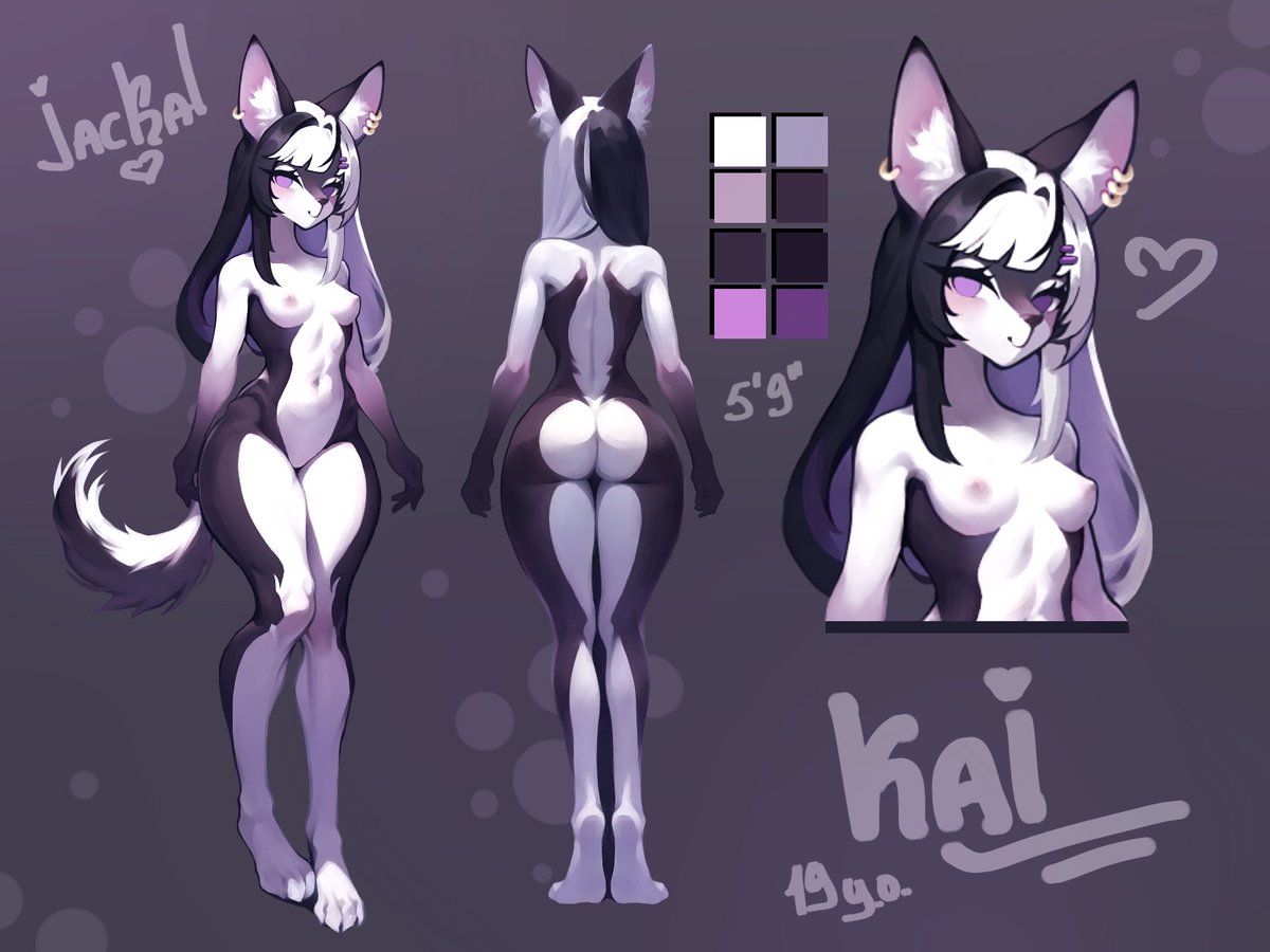 leanfide's tweet photo. Kai #1
( Character reference )

#furry #YCH #commishes #furryart #furryartist #character #nsfw #art #leanfide #jackal https://t.co/JRHWwD1UMT