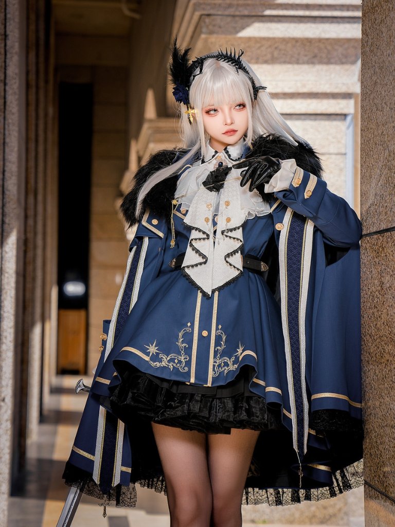 新作軍服ロリータ発売しました🖤💙