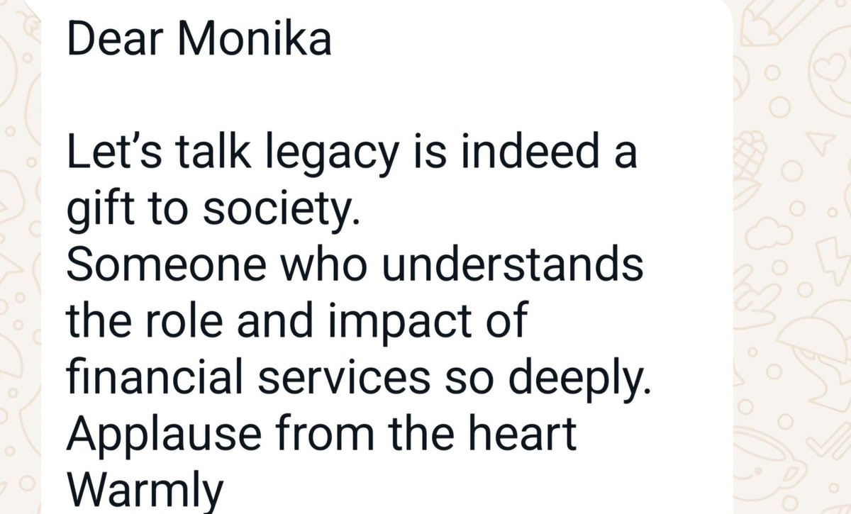 monikahalan's tweet photo. Such messages make the effort of the work so totally worth it.
Thank you readers.
My message to you: #DoDocument.
Use my book or whatever system you like. But do it.

@HarperCollinsIN
@unbridledbliss https://t.co/POAHv4V8On