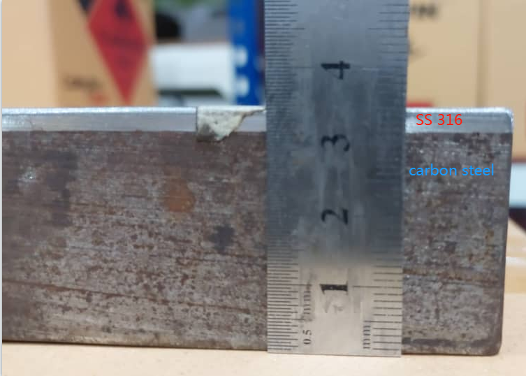 ndt_siui's tweet photo. #Smartor Multilayer measurements with 3mm SS316 and 32mm carbon steel https://t.co/ezL5G0PEYA