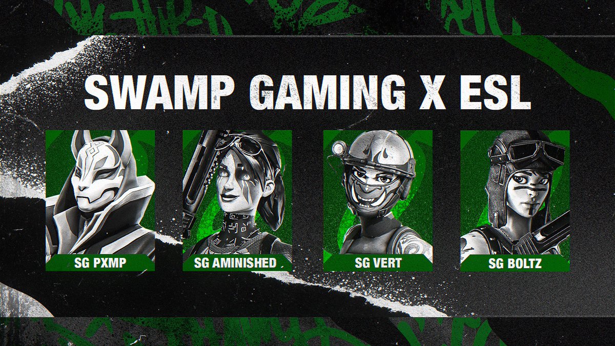 Introducing our players reppin the Swamp! 🐊 

🏆 <a href="/200_PXMP/">elite pxmp</a> 
🏆 <a href="/aminished/">Aminished</a> 
🏆 <a href="/vertfnx/">verT</a> 
🏆 <a href="/boltz1x/">xen boltz</a> 

Prepared to dominate. #EWC