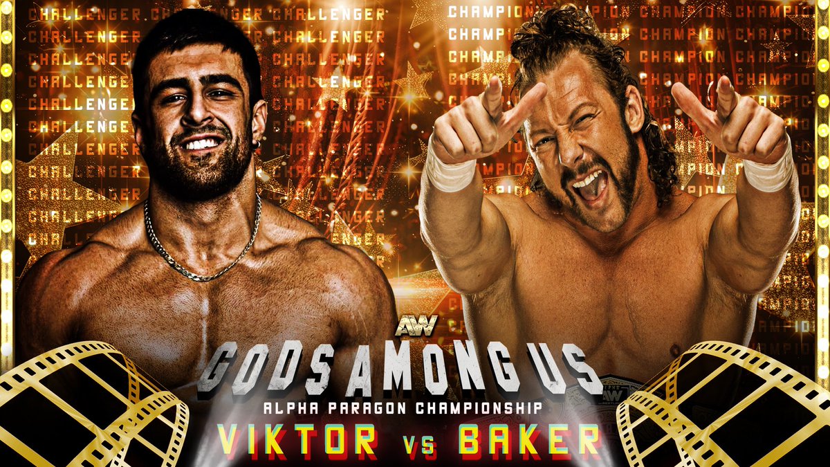 Also confirmed tonight on Warfare!

Graham Baker will defend the ALPHA Paragon Championship in a Dog Collar Match against the man who’s been after him for weeks for a shot - Viktor Valentino!