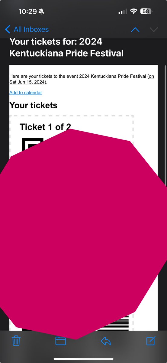 Lovatic2015's tweet image. i have 2 kentuckiana pride tickets for sale - my partner is currently in the hospital so we can’t go 😭 #kentuckianapride