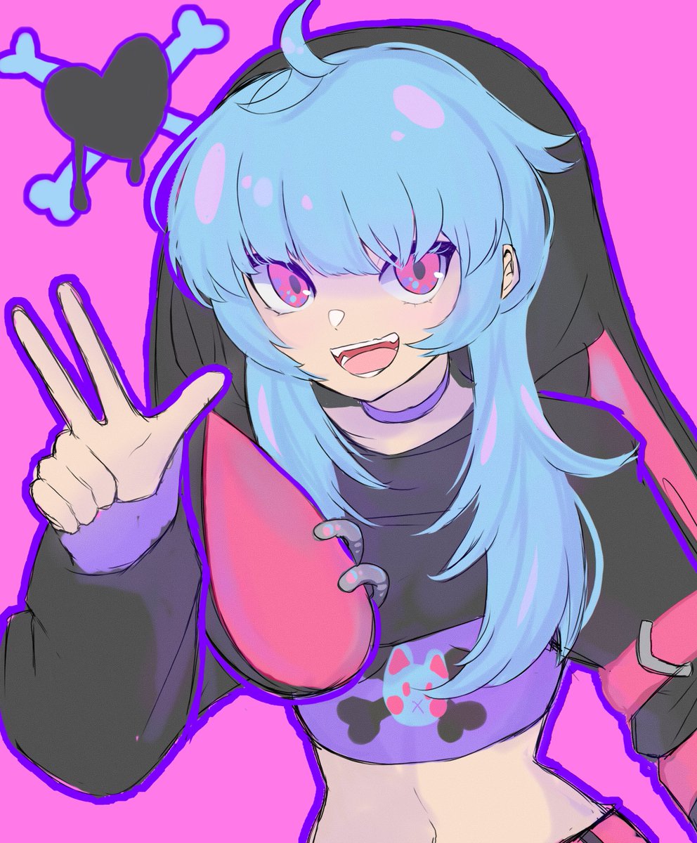 KooIsLost's tweet photo. Picked a random follower to doodle :3 
Character / @BunnyBoness_ 
Art by / me https://t.co/cXwepkVPdn